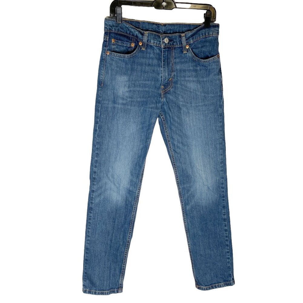 Levi's 511 Men's High Rise Slim Straight Stretch Blue Denim Jeans Size W30 L30